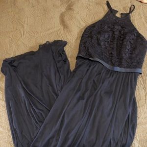 Navy bridesmaid dress